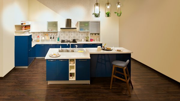 How to create a multi-sensory kitchen design for visually impaired users?